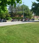 Bikes out on Lakeshore