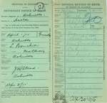 Notice and Return of Birth for Dorothy Jean Bouchier