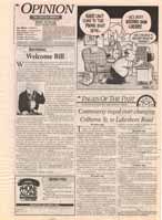 Pages of the Past : a look back at the events that made headlines in Oakville : Controversy raged over changing Colborne St. to Lakeshore Road