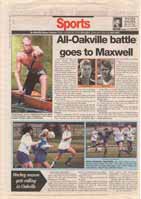 All-Oakville battle goes to Maxwell