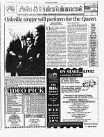 Oakville singer will perform for the Queen