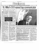 St. Mike's CEO named top communicator ; Oakville's Jeff Lozon lauded for hospital turnaround