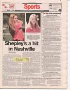 Shepley's a hit in Nashville