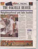 Neighbourhood pot labs busted: police raid three north Oakville houses