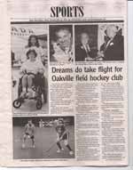 Dreams do take flight for Oakville field hockey club