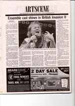 Ensemble cast shines in British Invasion II