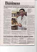 Acupuncturist serves up ancient herbal remedies