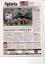 Niagara Thunder overwhelms Buffalo