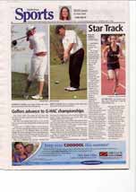 Golfers advance to G-HAC championships