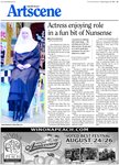 Actress enjoying role in a fun bit of Nunsense