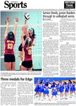 Senior Devils, junior Raiders through to volleyball semis