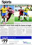 Women's soccer team ready for Games to begin