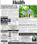 Hospital grounds to be smoke free next month