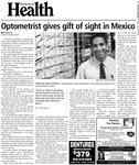 Optometrist gives gift of sight in Mexico