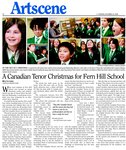 A Canadian Tenor Christmas for Fern Hill School