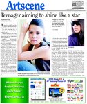 Teenager aiming to shine like a star