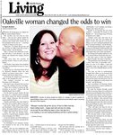Oakville woman changed the odds to win