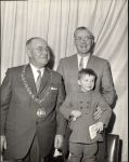 Mayor Anderson, Councillor Hart and Eric
