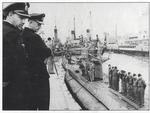 German Gross Admiral Karl Donitz greets U-94