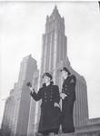 Lt. Hal Lawrence and P.O. Arthur Powell in New York City