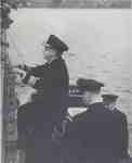 Admiral Nelles Boards HMCS Oakville, November 5, 1941