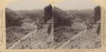 The "Valley of Fire" with its lonely Old Convent, Wilderness of Judea, Palestine.