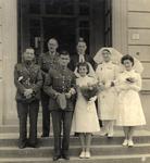 The wedding of Tom and May Lothian in Italy, April 15, 1945