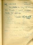 Page dated 31 October 1916, K/9, from the Army Book 152-Correspondence Book (Field Service) belonging to Kenneth Dean Marlatt