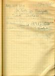 Page dated 1 November 1916, K/12, from the Army Book 152-Correspondence Book (Field Service) belonging to Kenneth Dean Marlatt
